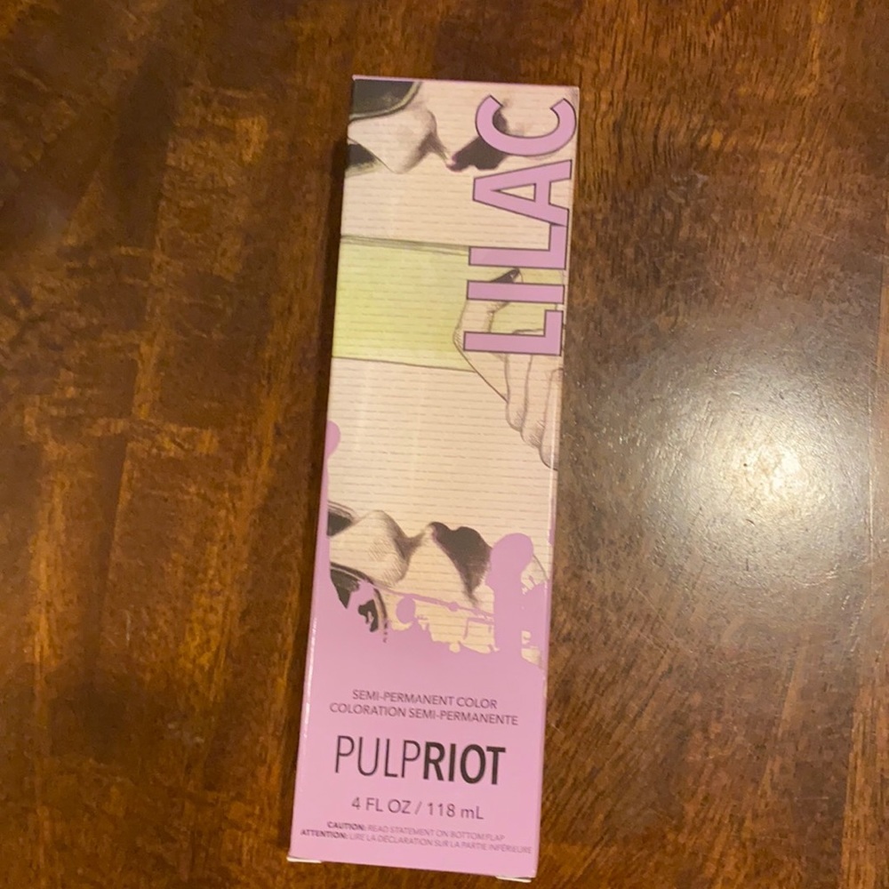 Pulp Riot Semi Permanent Color 4 oz.
Lilac